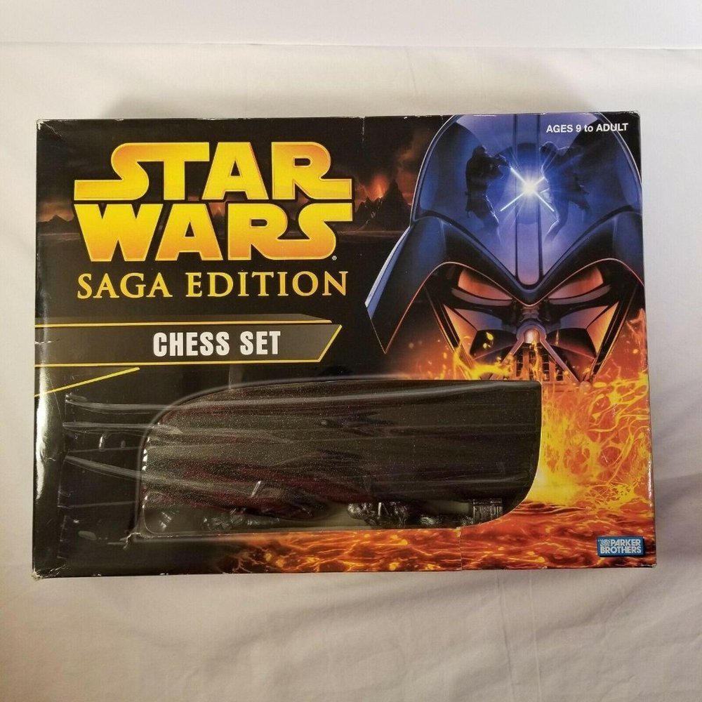 Star Wars Saga Edition Chess Set Board Game 2004